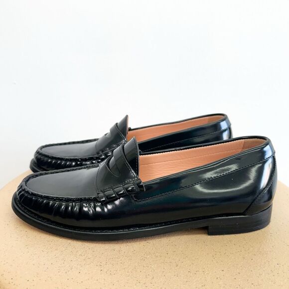 J. Crew Women’s Winona Leather Pinch Penny Loafer - Picture 14 of 14